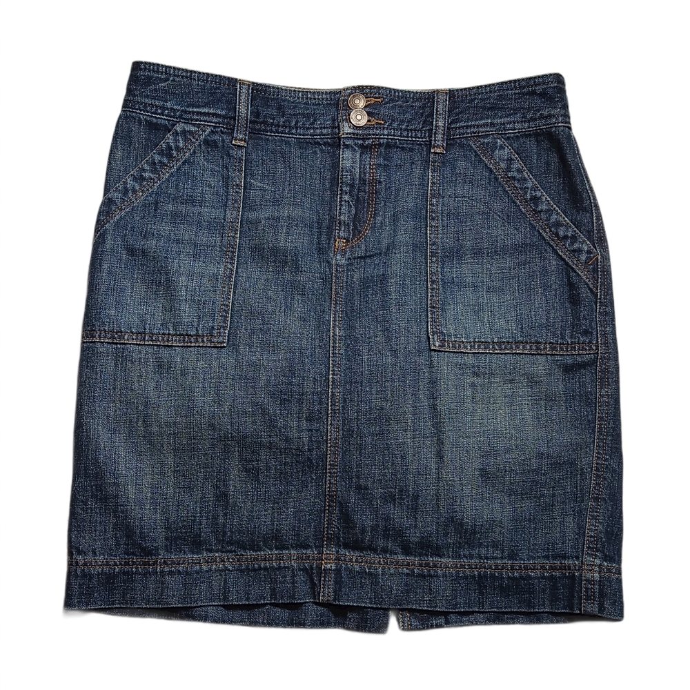 Ann Taylor LOFT Denim Skirt size 4